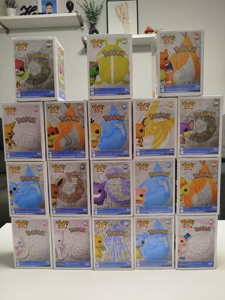 18 Cajas vacías Funko Pop: Pokémon