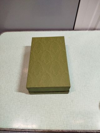 Caja Gucci Zapatos Verde