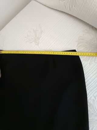 Falda larga negra talla 40