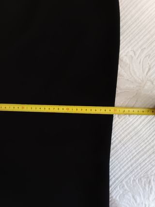 Falda larga negra talla 40