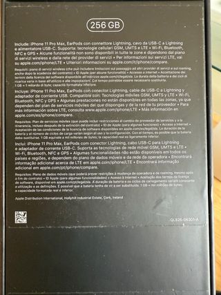 iPhone 11 Pro Max 256 GB Plata