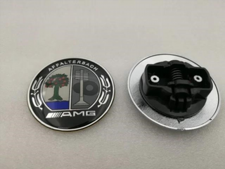 EMBLEMA LOGO CAPOT MERCEDES BENZ 57.5 mm
