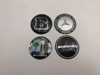 EMBLEMA LOGO CAPOT MERCEDES BENZ 57.5 mm