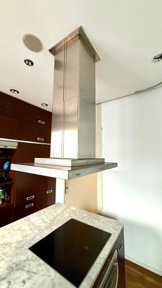 Campana extractora cromada 90x126