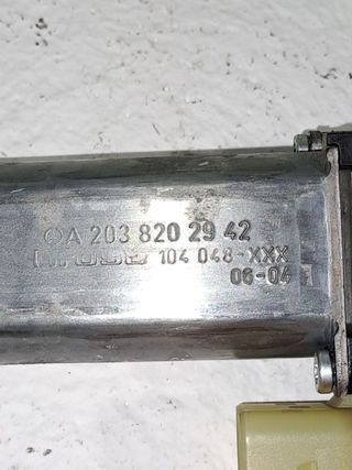 MOTOR ELEVALUNAS TRASERO IZQUIERDO MERCEDES-BENZ CLASE C (W2 (6)