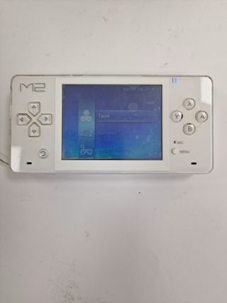Consola Juguetos M2 Portatil Blanca Arcade