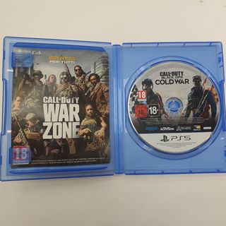 Videojuego PS5 Call Of Duty Black Ops Cold War