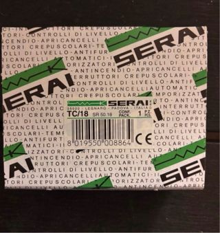 Temporizzatore ciclico Serai TC/18 DIN