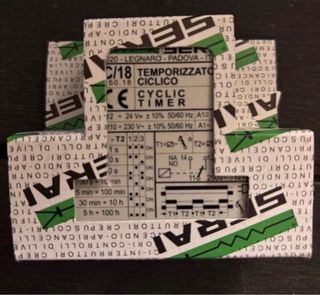 Temporizzatore ciclico Serai TC/18 DIN
