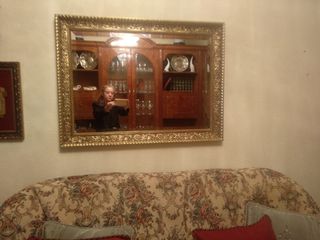 Espejo Salón Marco Dorado