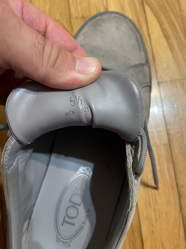 Scarpe Tod's grigie uomo