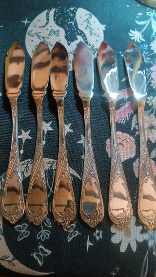 Set 6 Coltelli Pesce Vintage