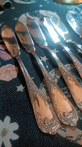 Set 6 Coltelli Pesce Vintage