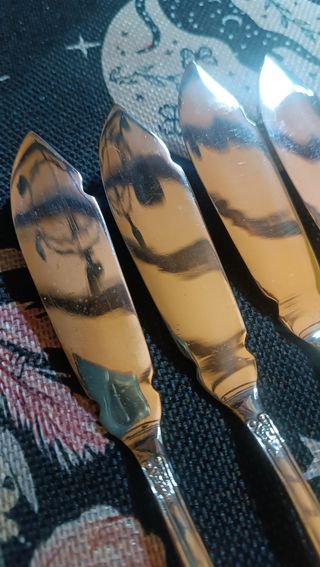 Set 6 Coltelli Pesce Vintage