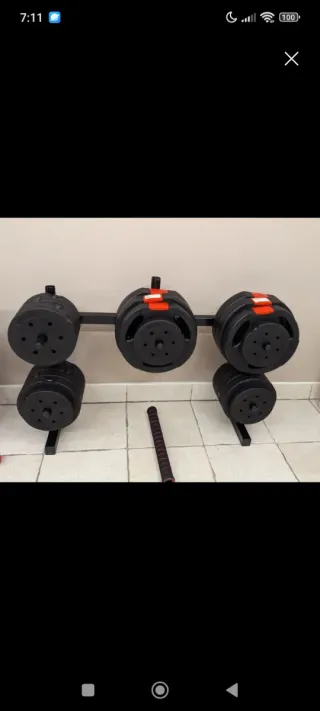 Supporto per pesi da palestra in casa