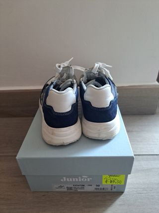 Sneakers bimbo Nero Giardini pelle