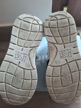 Sneakers bimbo Nero Giardini pelle