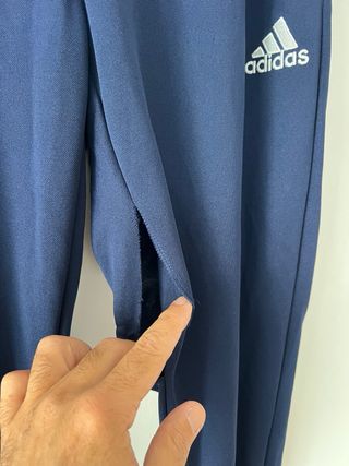 Pantalón Adidas Entrada 22 Talla L Azul