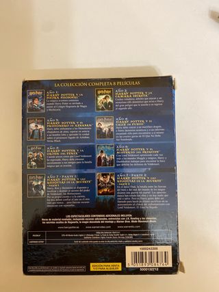 Colección Harry Potter Blu-ray 8 Películas