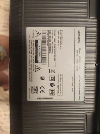TV Samsung UE40NU7126K para repuestos