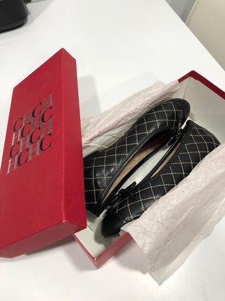 Manoletinas Carolina Herrera Negras