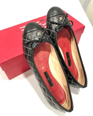 Manoletinas Carolina Herrera Negras