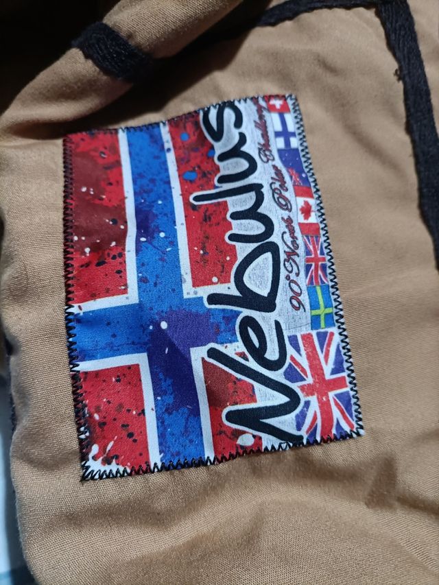 Parka Nebulus Hombre Talla XL Marrón