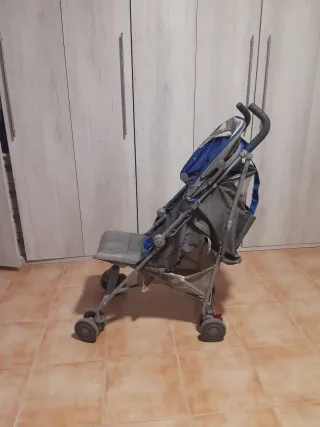 Carrito Bebé Maclaren Quest Gris/Azul