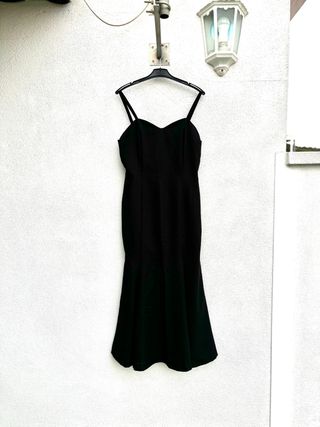 Vestido largo fiesta negro