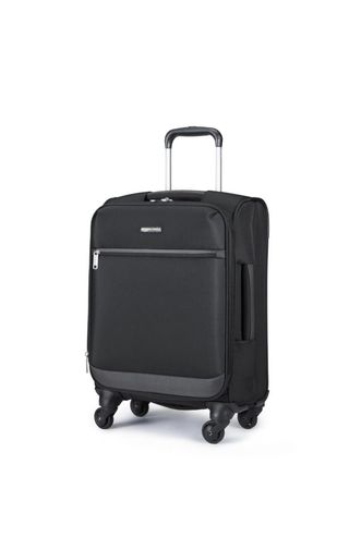Amazon Basics Maleta de Mano Blanda Negra 53 cm