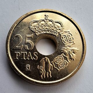 MONEDA 25 PESETAS 2001 SC