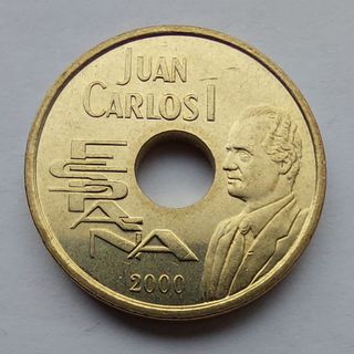 MONEDA 25 PESETAS AÑO 2000 SC