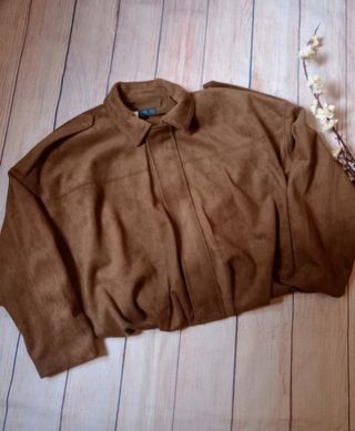 Chaqueta bomber efecto ante Zara 🤎