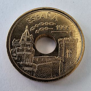 MONEDA 25 PESETAS 1999 SC NAVARRA SAN FERMIN