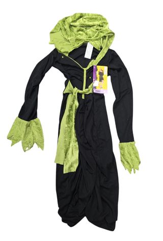 Disfraz Dragon o bruja , para mujer .Talla 42