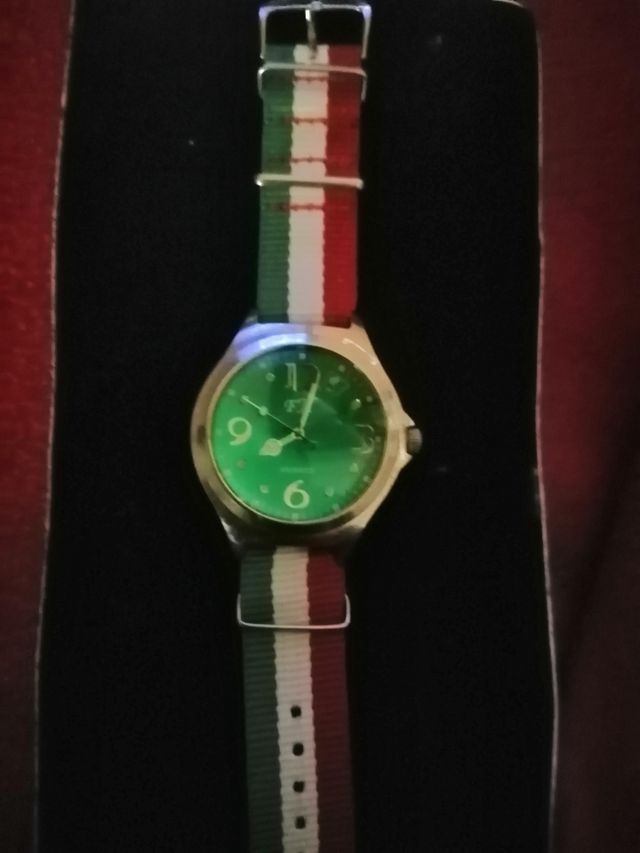 Orologio Unisex Cinturino Italia Verde