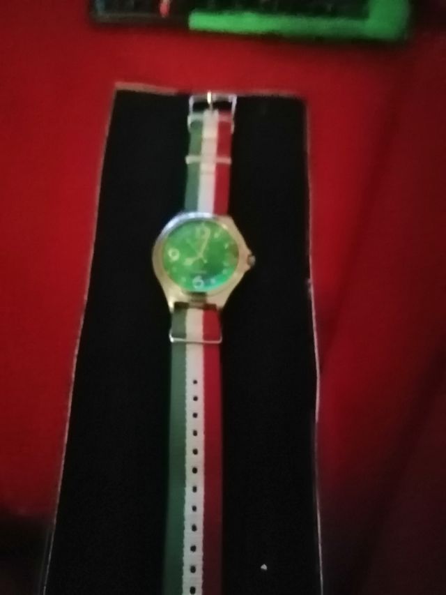 Orologio Unisex Cinturino Italia Verde