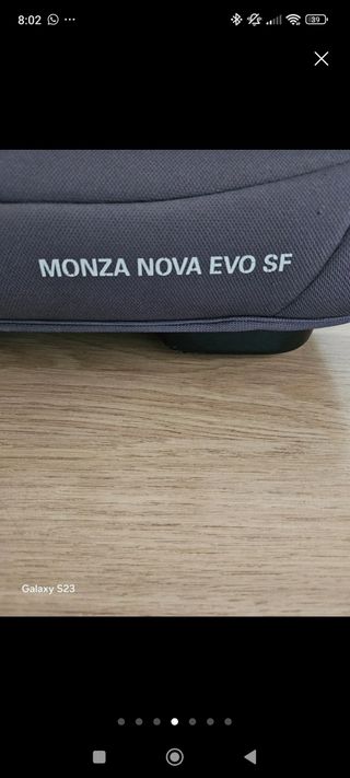 Silla coche Recaro Monza Nova