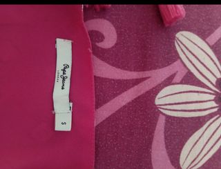 Vestido Pepe Jeans rosa estampado