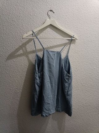 Blusa tirantes estilo vaquera