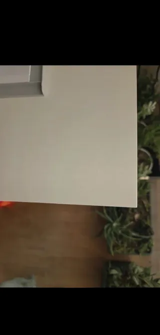 Mesa alta Ikea madera y acero