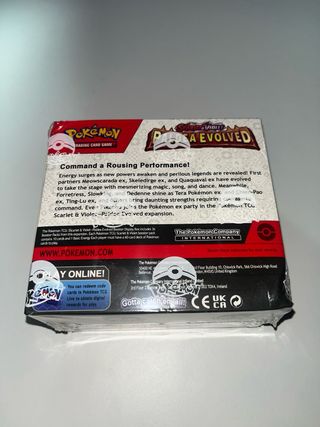 Pokemon Paldea Evolved Box 36 Bustine