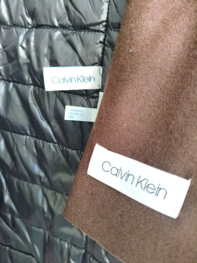 Abrigo Calvin Klein Marrón