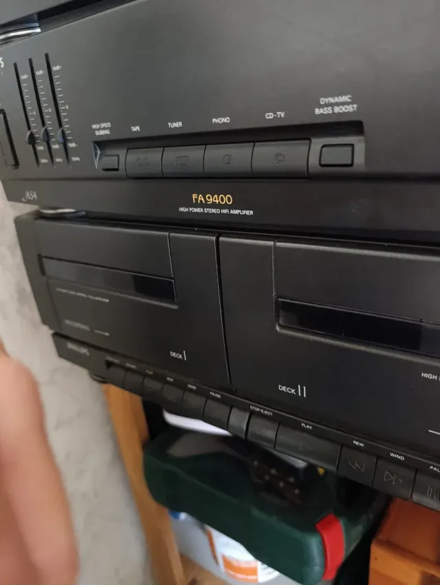 Equipo de música Philips FP9400