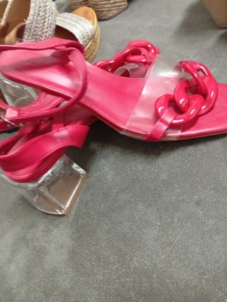 5 Pares Zapatos Tacón Talla 36