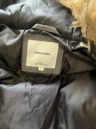 Chaqueta Jack & Jones gris Talla L