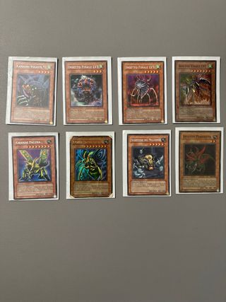 Carte Yu Gi Oh - Insetto + Varie