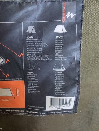 Tienda campaña Quechua 2 Seconds 2 personas