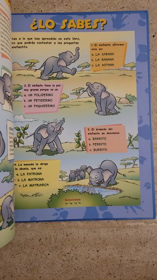 El mundo de los animales Disney Los elefantes 
