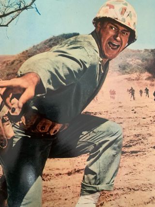 Fotobusta Film Iwo Jima John Wayne